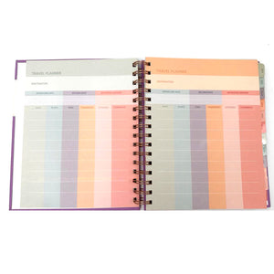 Wire-O Planner 2024 - Pink