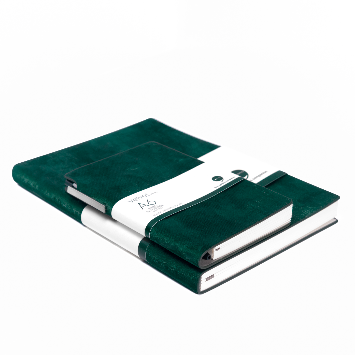 Velvet  Series – Combo A5 Size & A6 Pocket Size with Pen