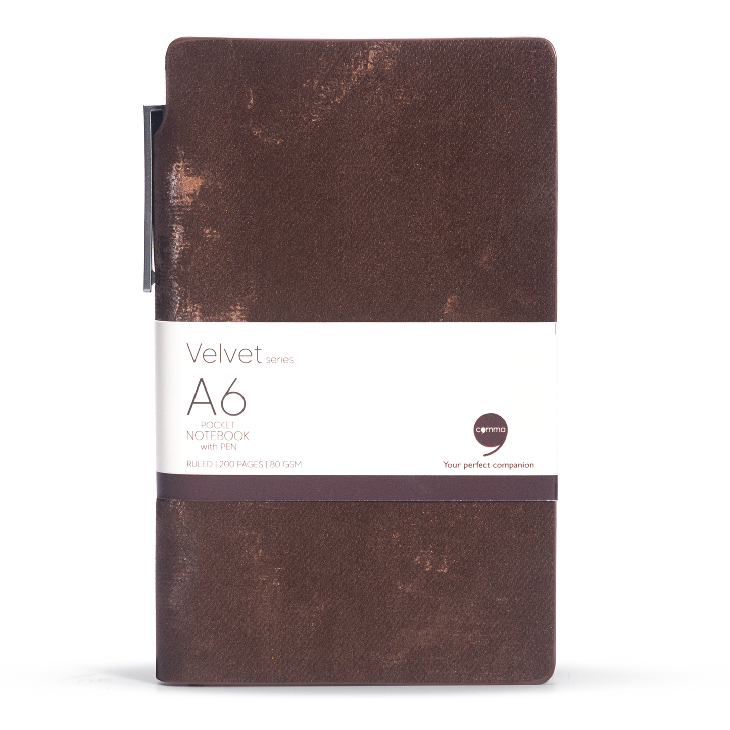 Velvet Series A6 Pocket Size with Pen
