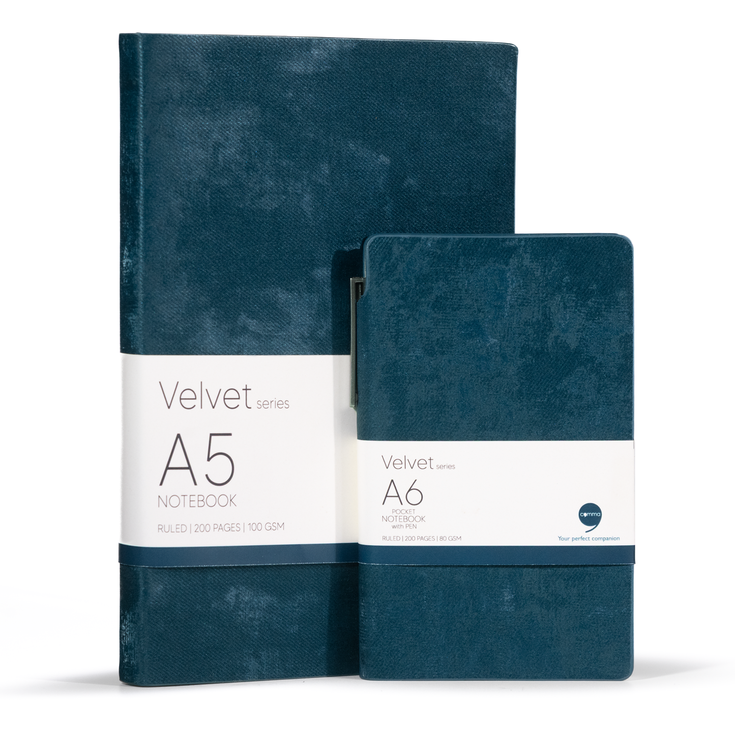 Velvet  Series – Combo A5 Size & A6 Pocket Size with Pen