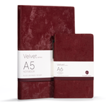 Load image into Gallery viewer, Velvet  Series – Combo A5 Size &amp; A6 Pocket Size with Pen
