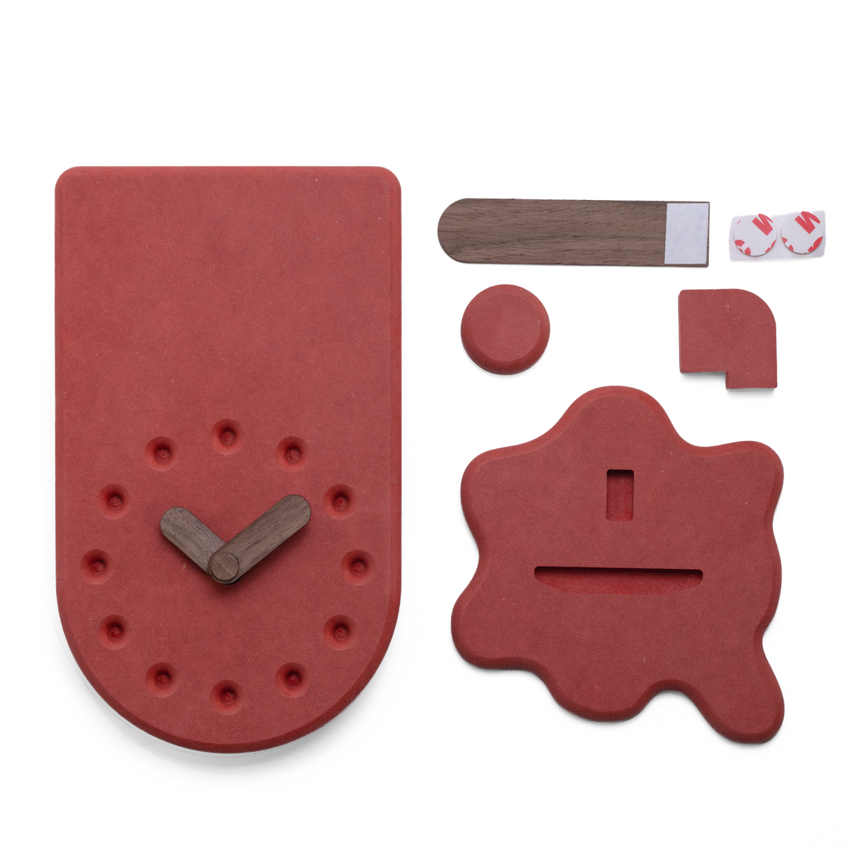 COMMA Frost Desk & Shelf Clock