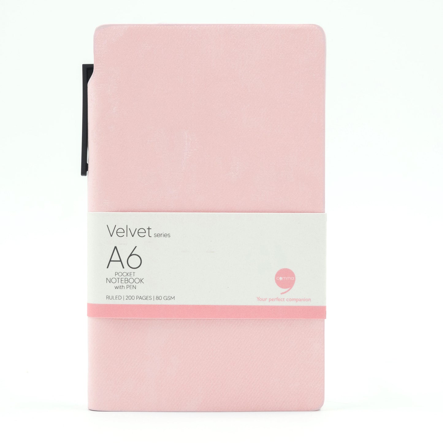 Velvet Series A6 Pocket Size with Pen