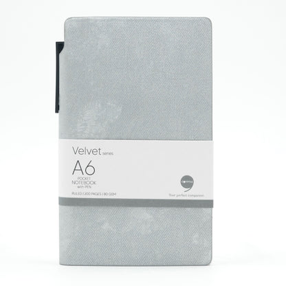Velvet Series A6 Pocket Size with Pen