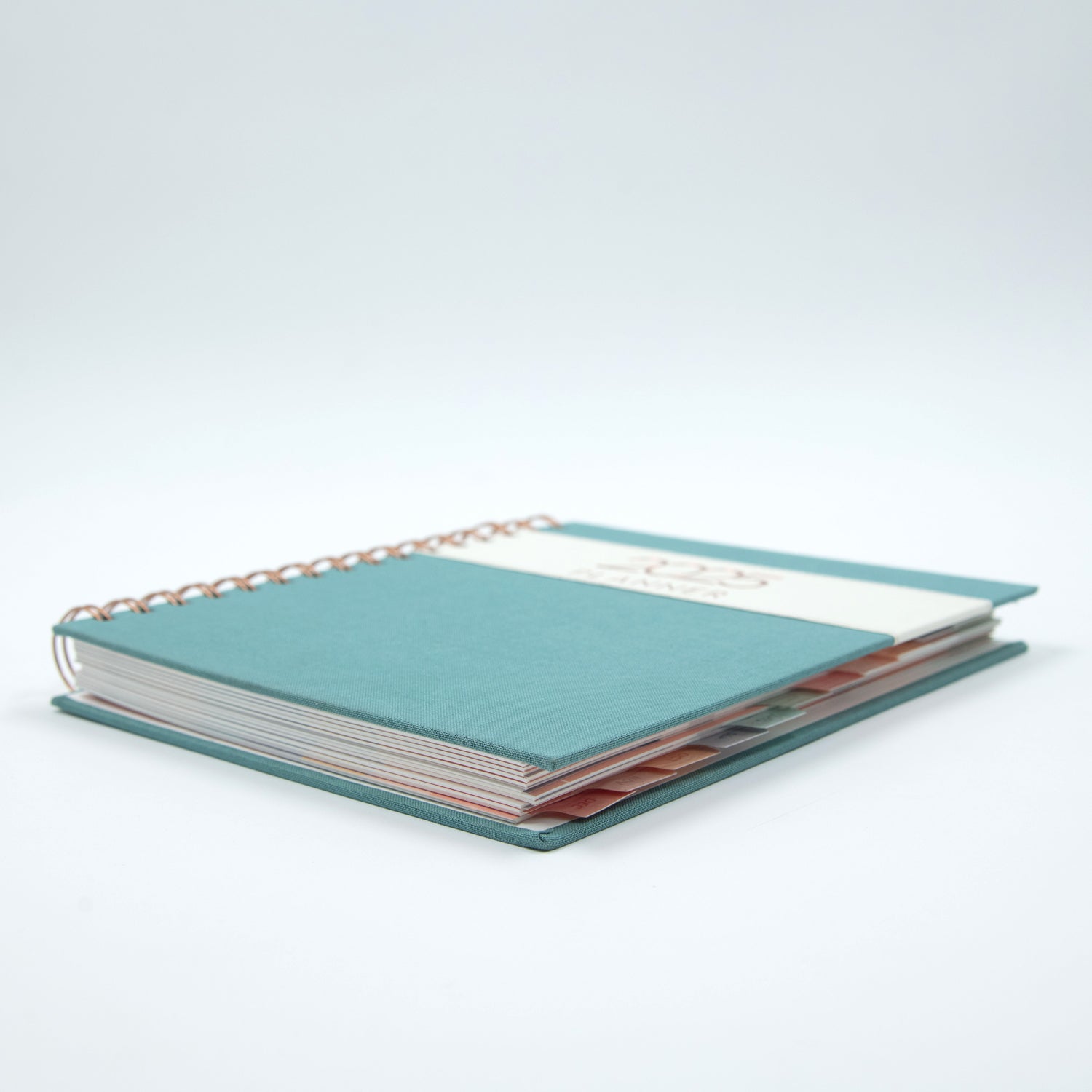 Wire-O Planner 2025 - Teal Blue