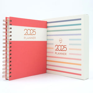 Wire-O Planner 2025 - Pink