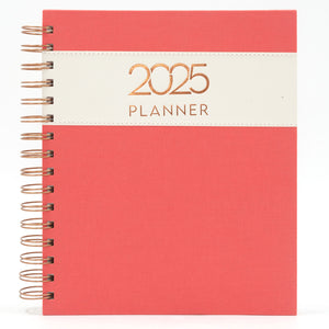 Wire-O Planner 2025 - Pink