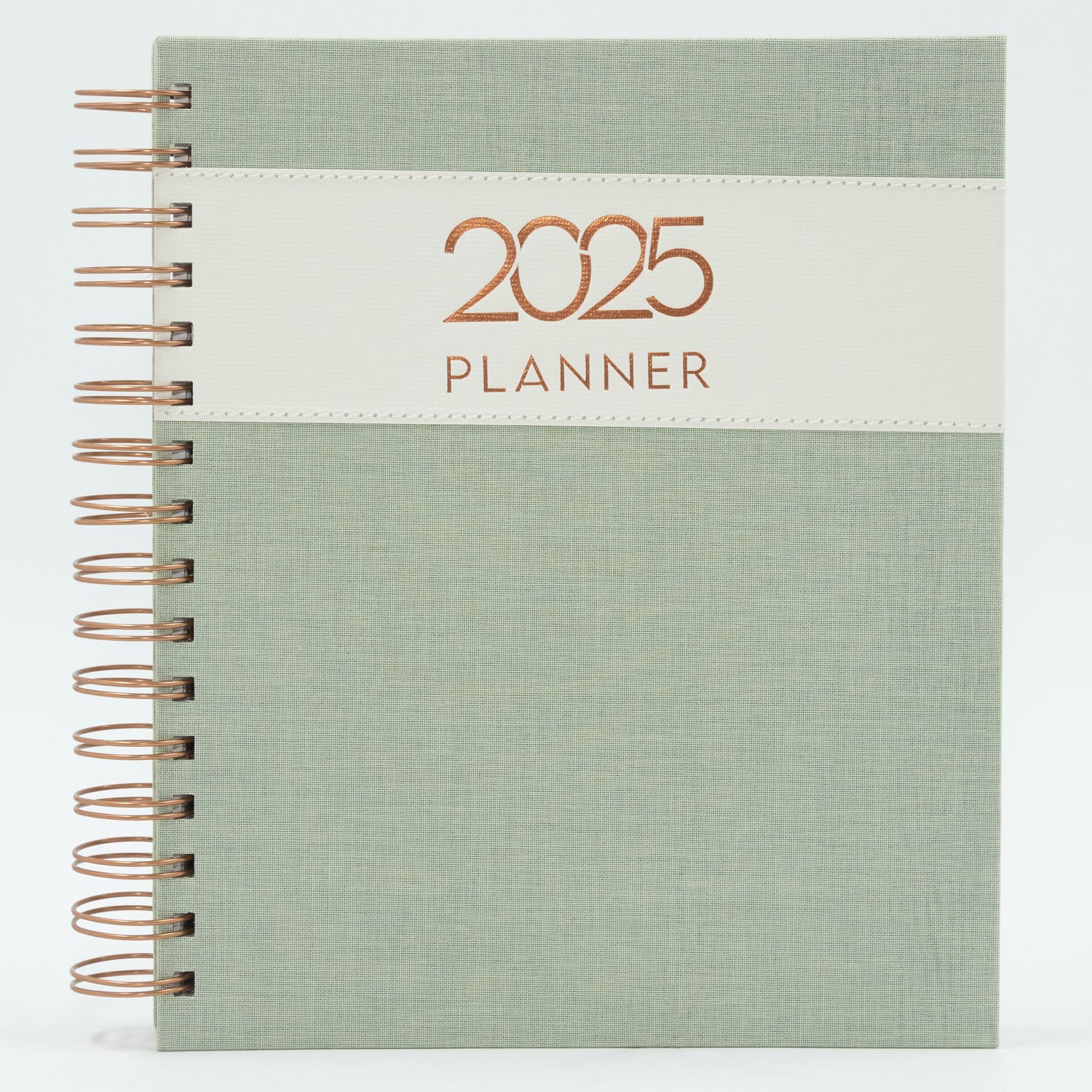 Wire-O Planner 2025 - Pistachio Green