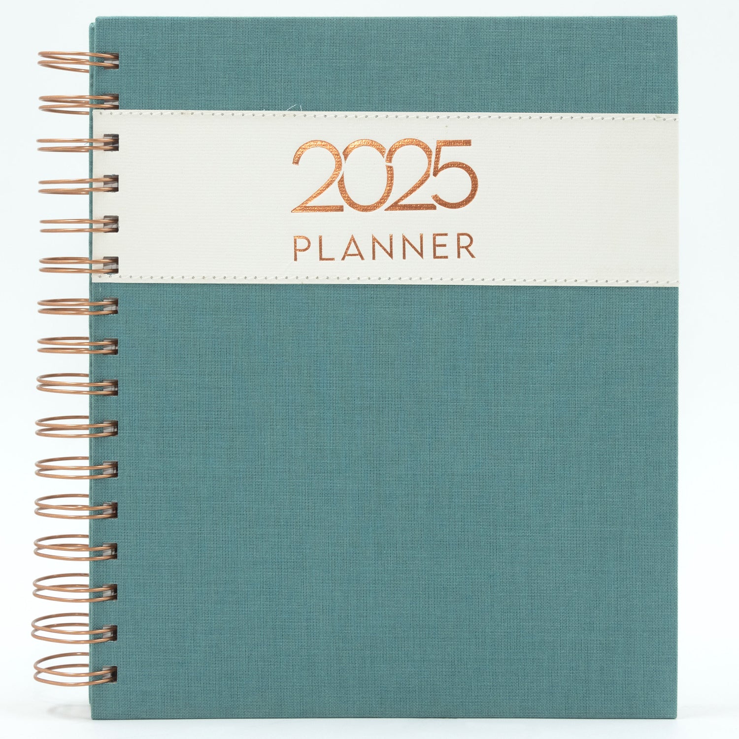 Wire-O Planner 2025 - Teal Blue