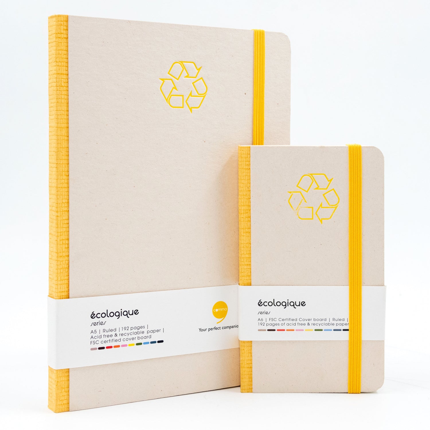 Ecologique Combo A5 & A6 Size Notebook
