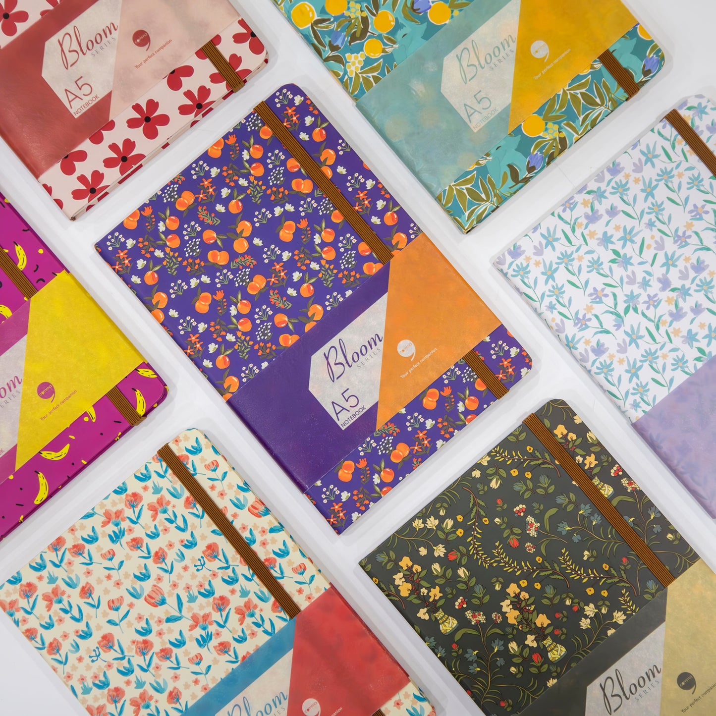 Bloom Series A5 Size Hard Bound Notebook