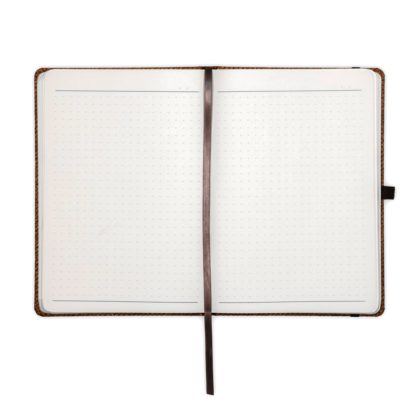 Abaca A5 Size Dot Grid Notebook with Pen and Checks Grid Notebook with Pen