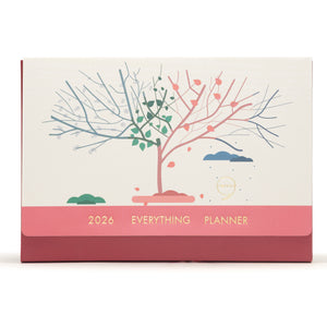 2026 Everything Planner with tree design on a white background