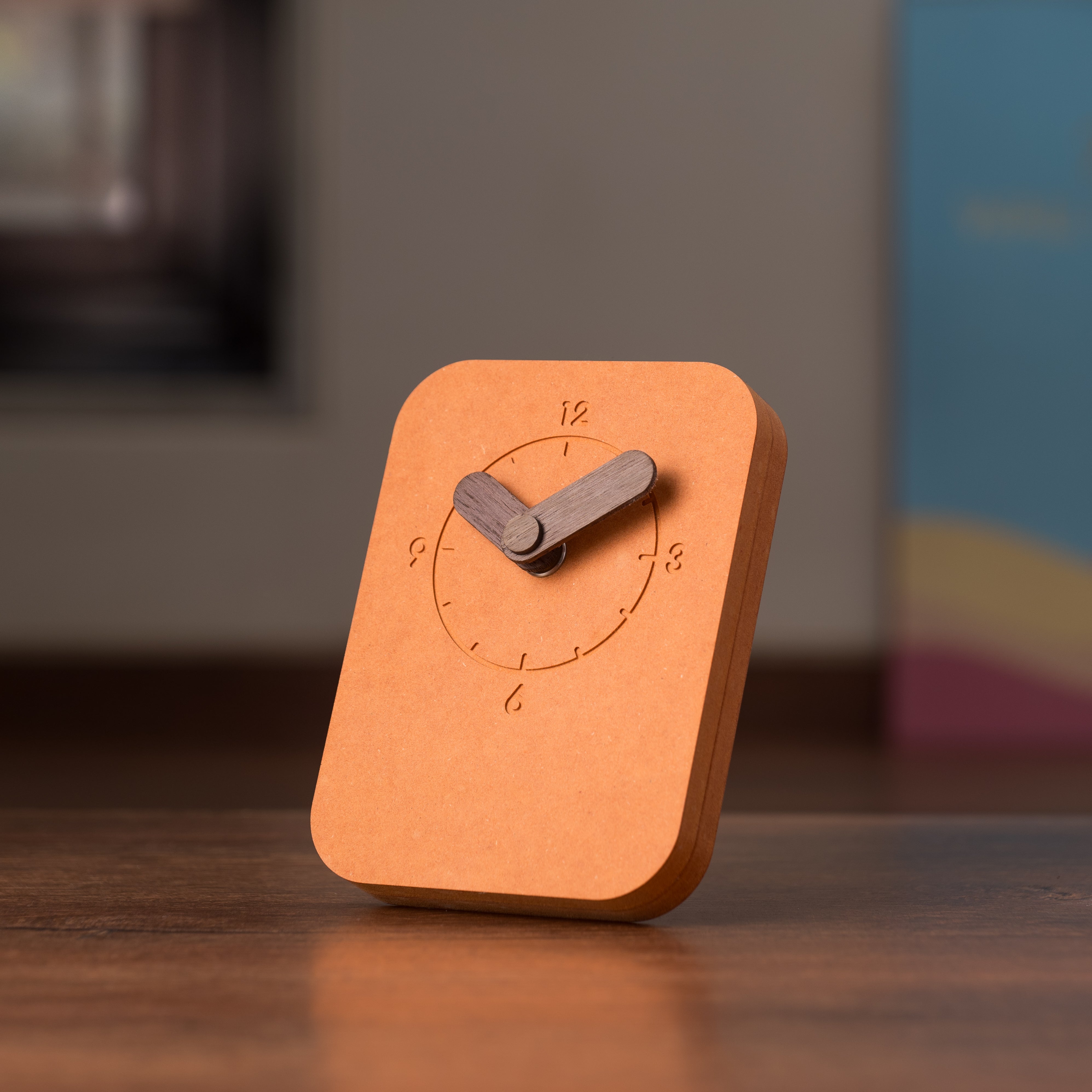 Aura Table Clock - Orange