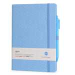 Load image into Gallery viewer, Abaca A5 Size Dotted and Checks Grid Hard Bound Notebook
