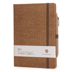 Load image into Gallery viewer, Abaca A5 Size Dotted and Checks Grid Hard Bound Notebook
