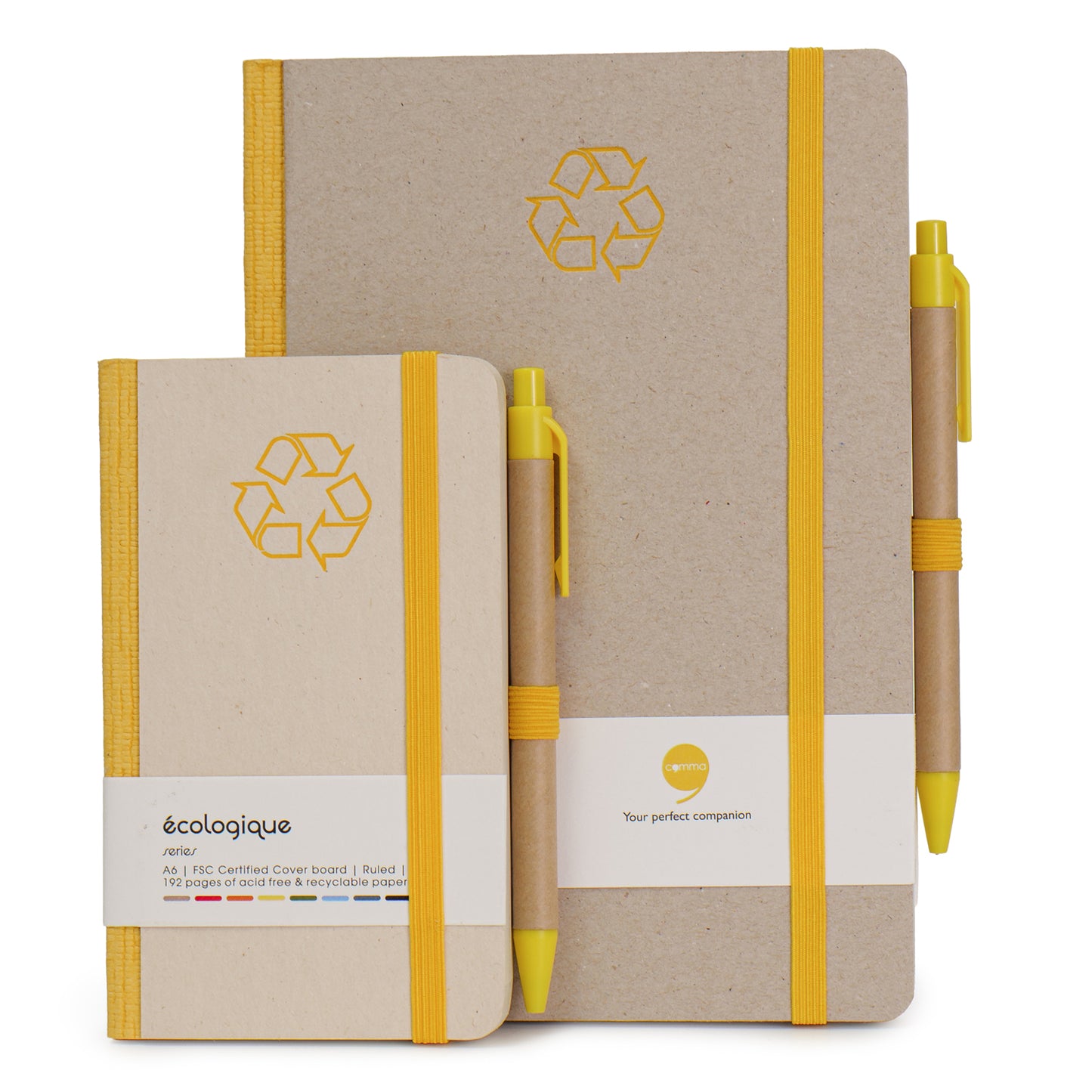Ecologique Combo A5 & A6 Size Notebook