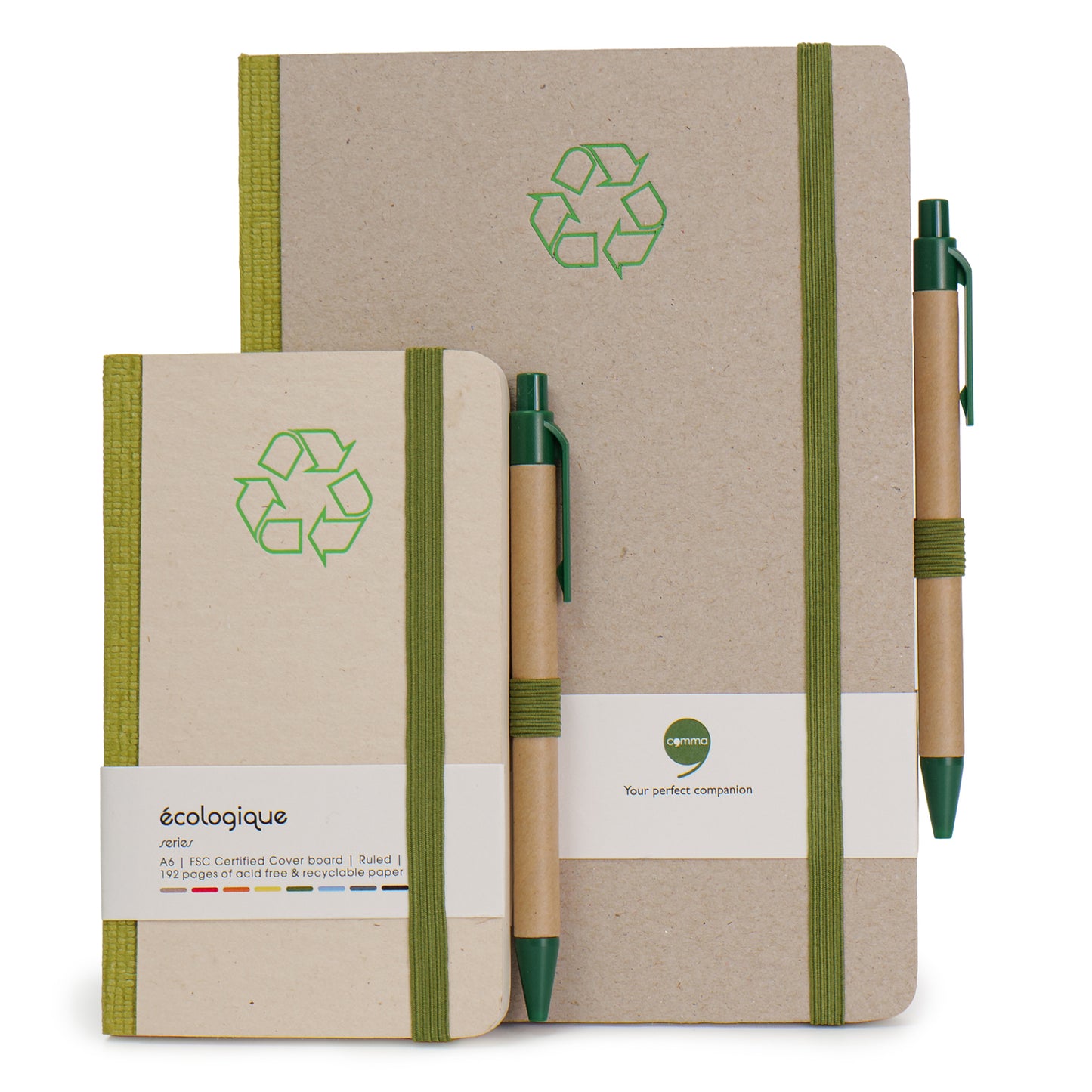 Ecologique Combo A5 & A6 Size Notebook