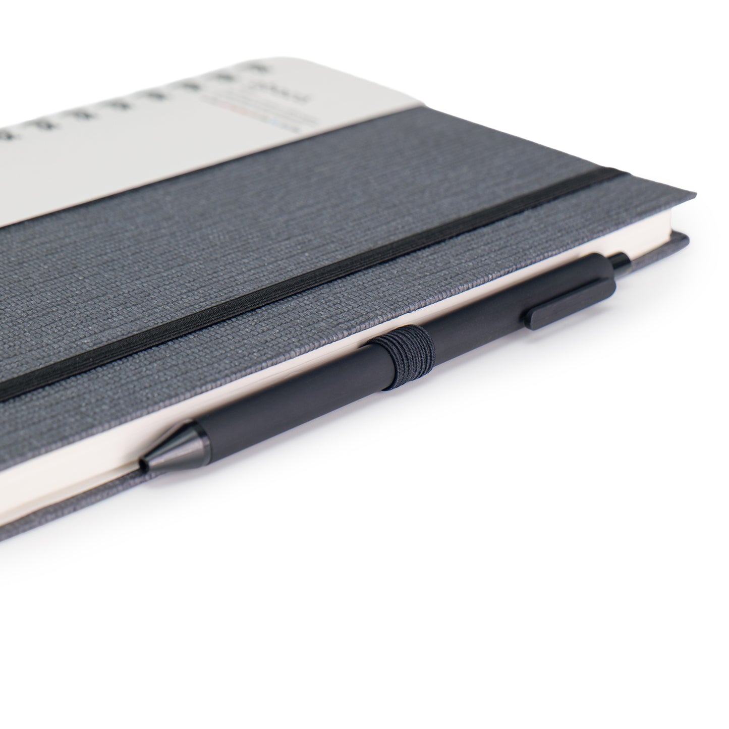 Abaca A5 Size Wire-O Bound Notebook with Pen