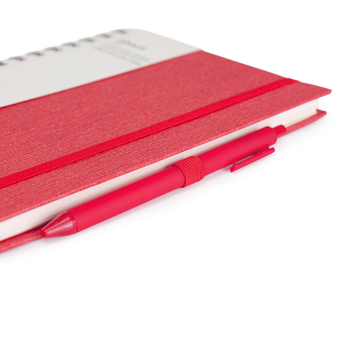 Abaca A5 Size Wire-O Bound Notebook with Pen