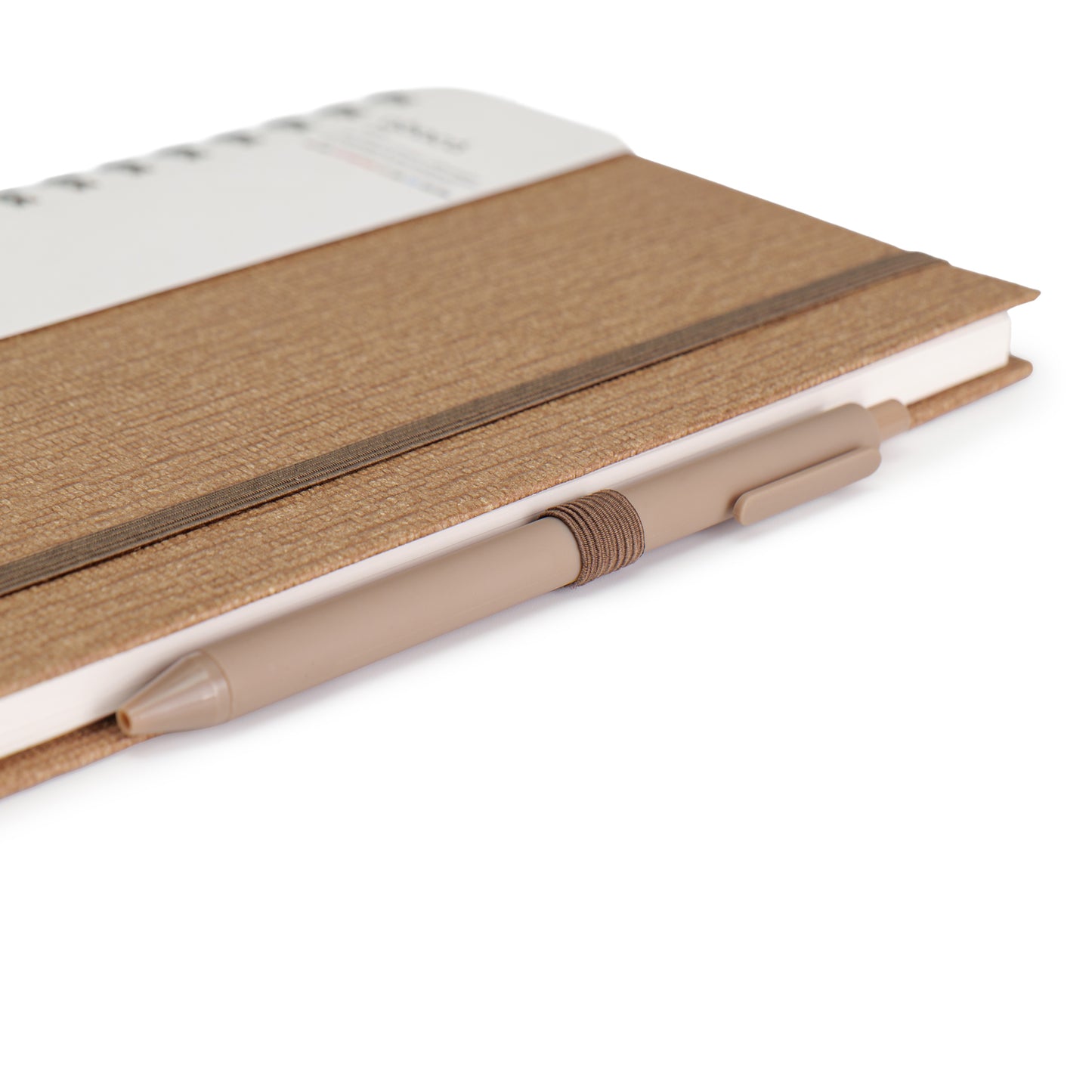 Abaca A5 Size Wire-O Bound Notebook with Pen