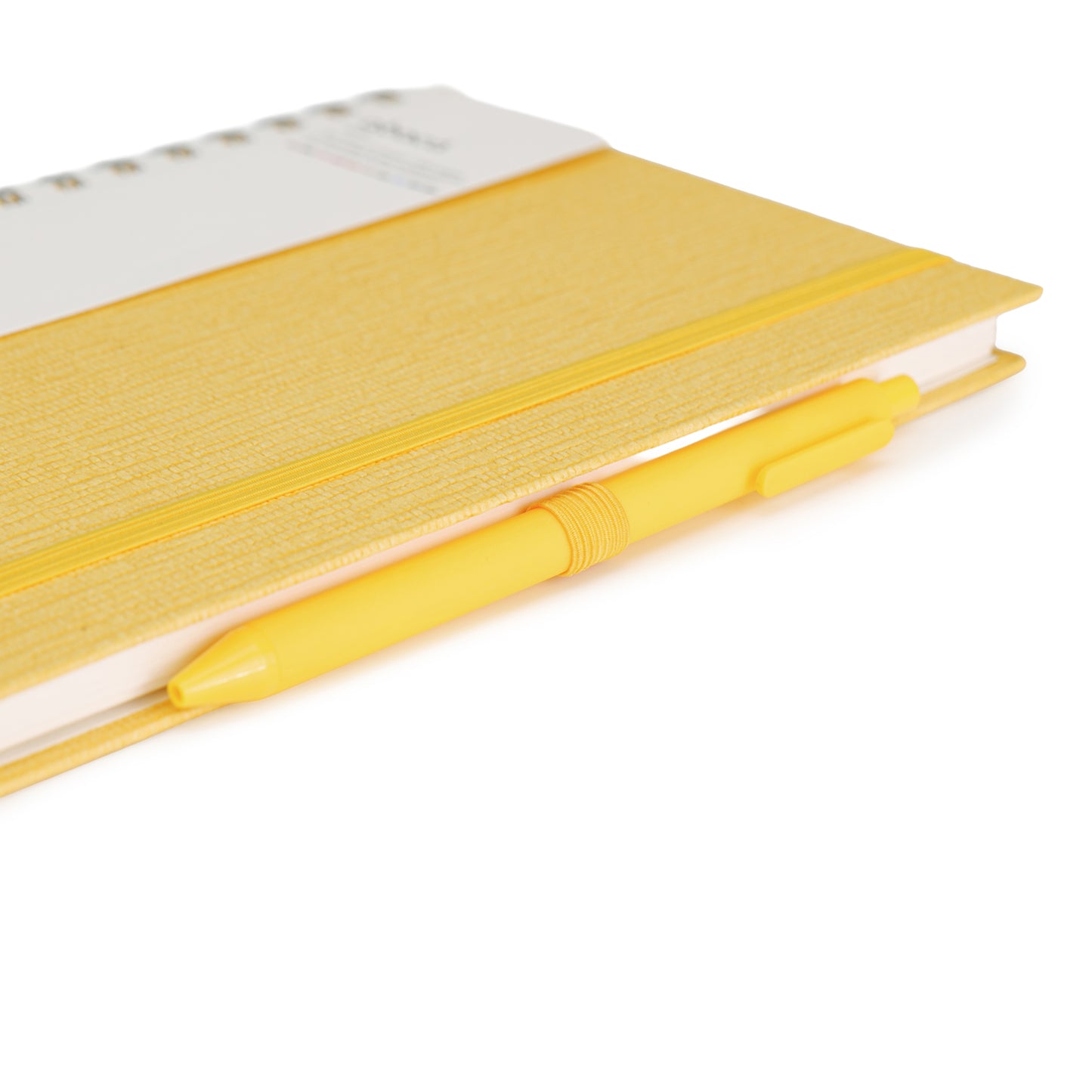 Abaca A5 Size Wire-O Bound Notebook with Pen