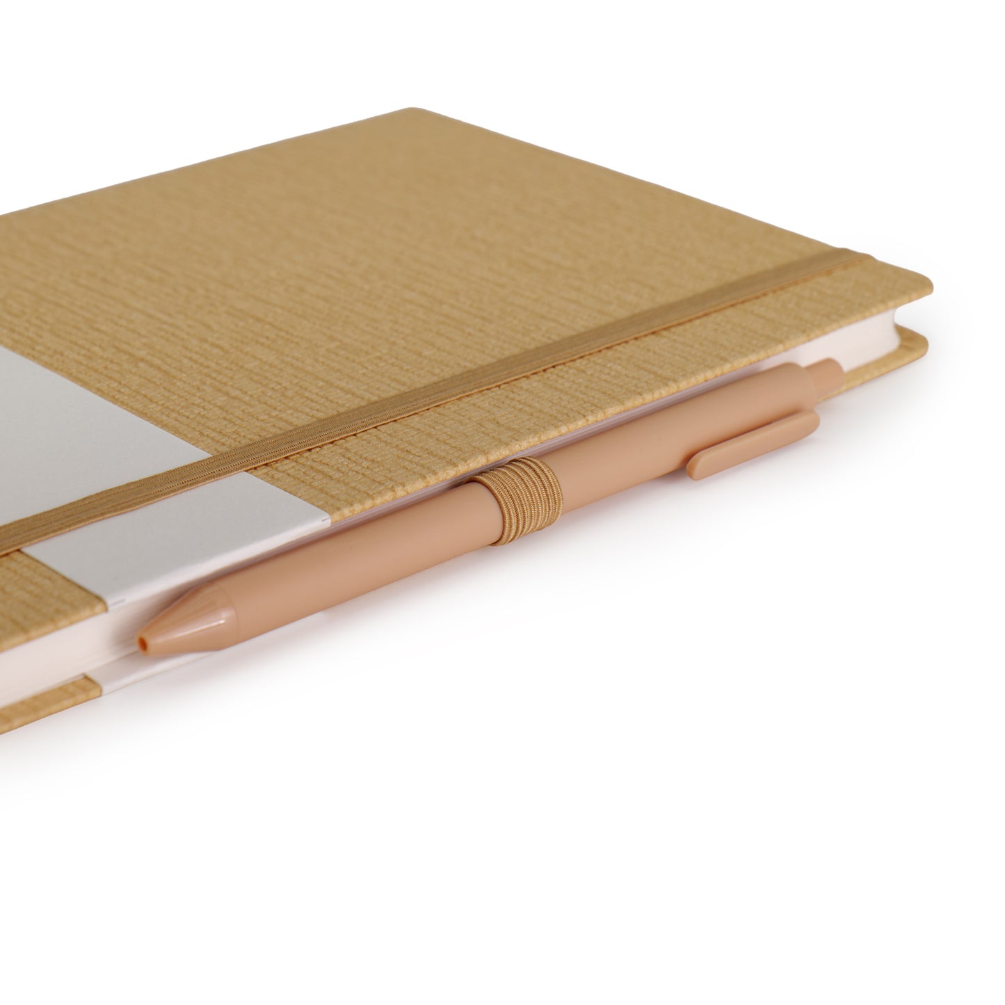 Abaca A5 Size Hard bound Notebook with Pen