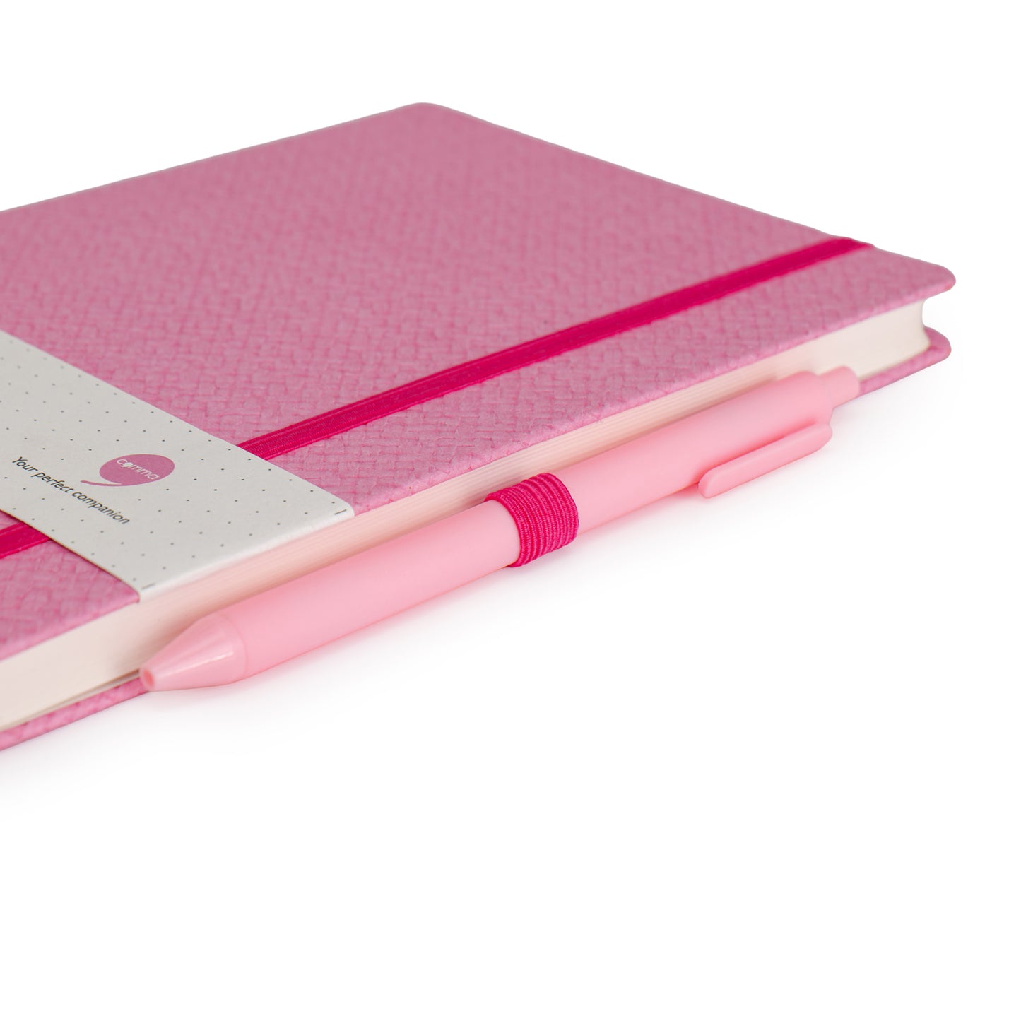 Abaca A5 Size Dot Grid Notebook with Pen and Checks Grid Notebook with Pen