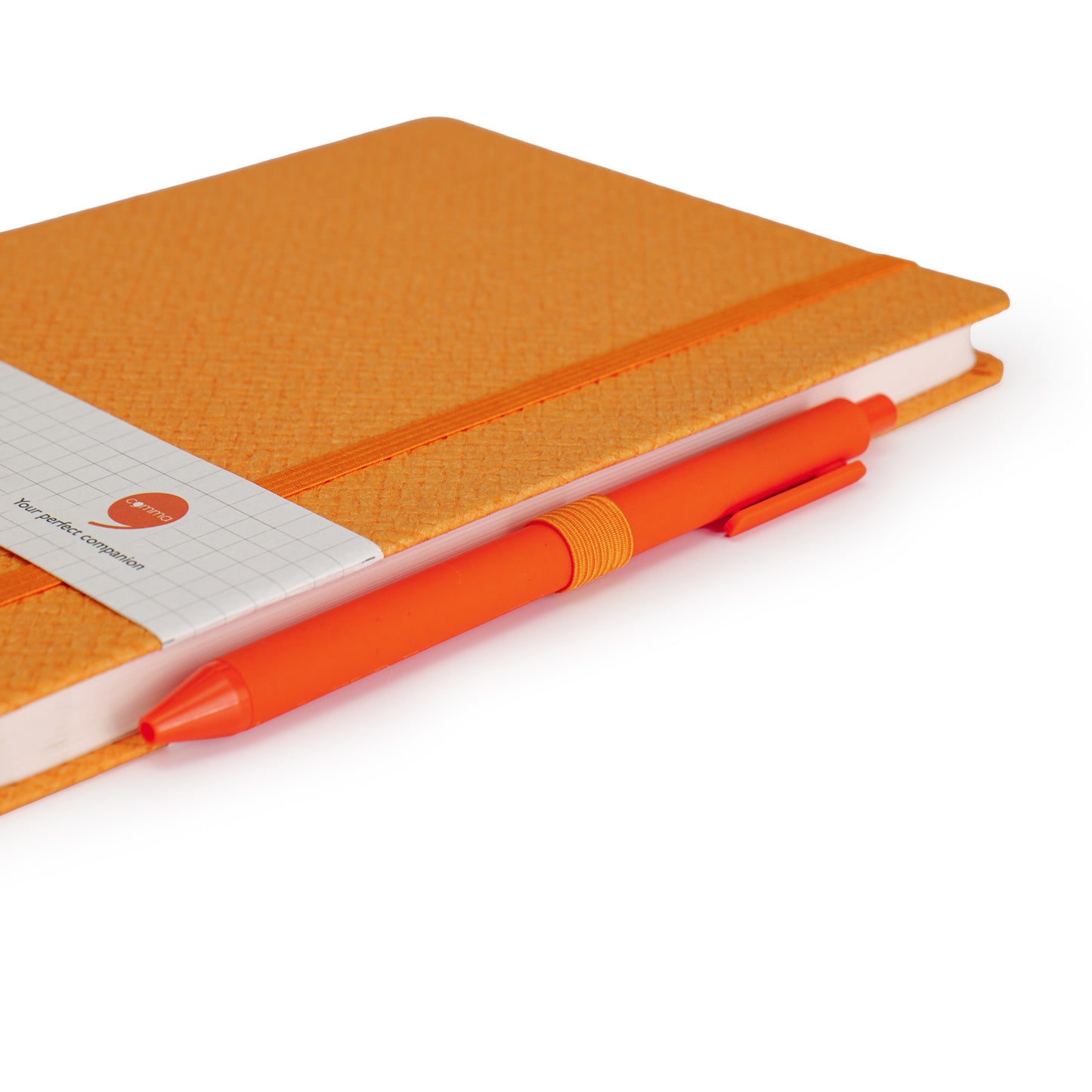 Abaca A5 Size Dot Grid Notebook with Pen and Checks Grid Notebook with Pen