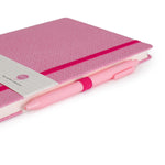 Load image into Gallery viewer, Abaca A5 Size Dotted and Checks Grid Hard Bound Notebook
