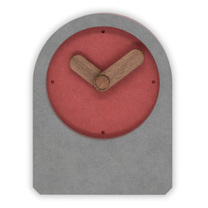 Haze Table Clock - Red