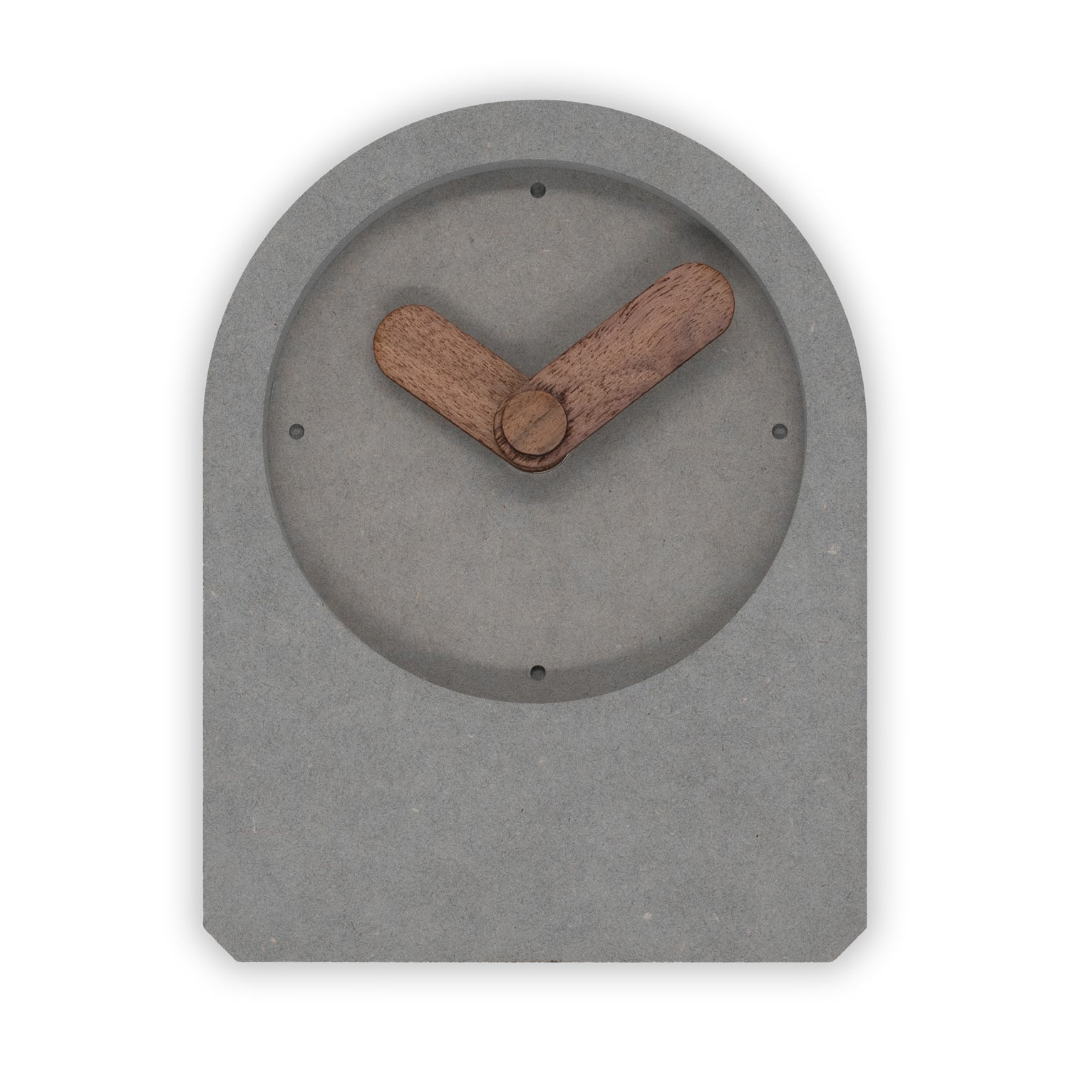 Haze Table Clock - Grey