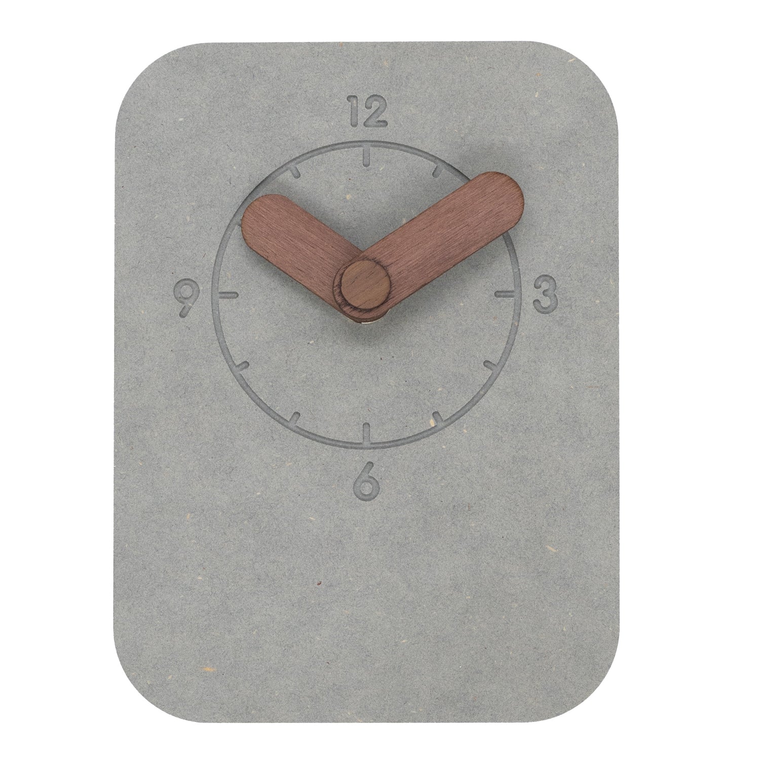 Aura Table Clock - Grey