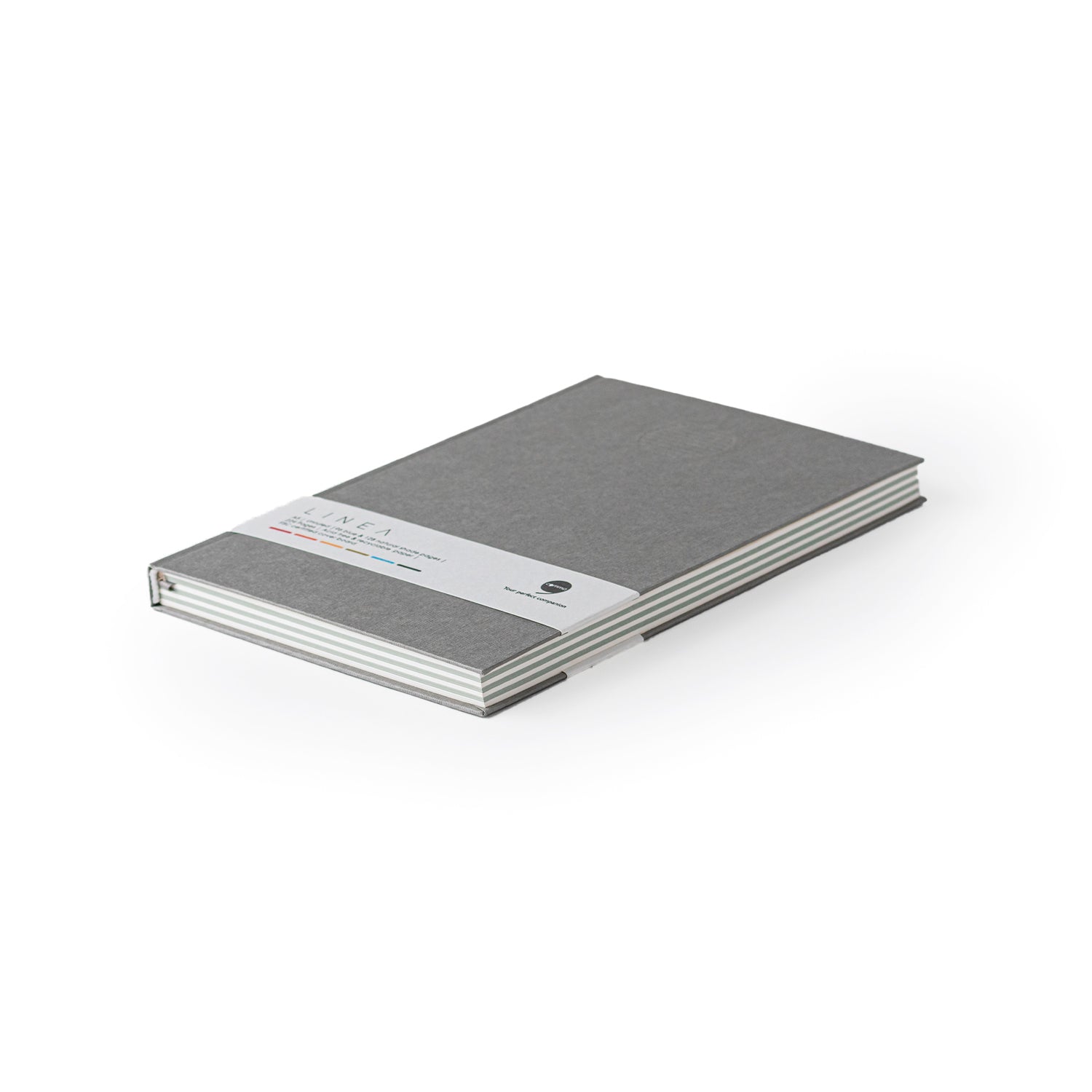 Linea A5 Notebook Unruled - Grey