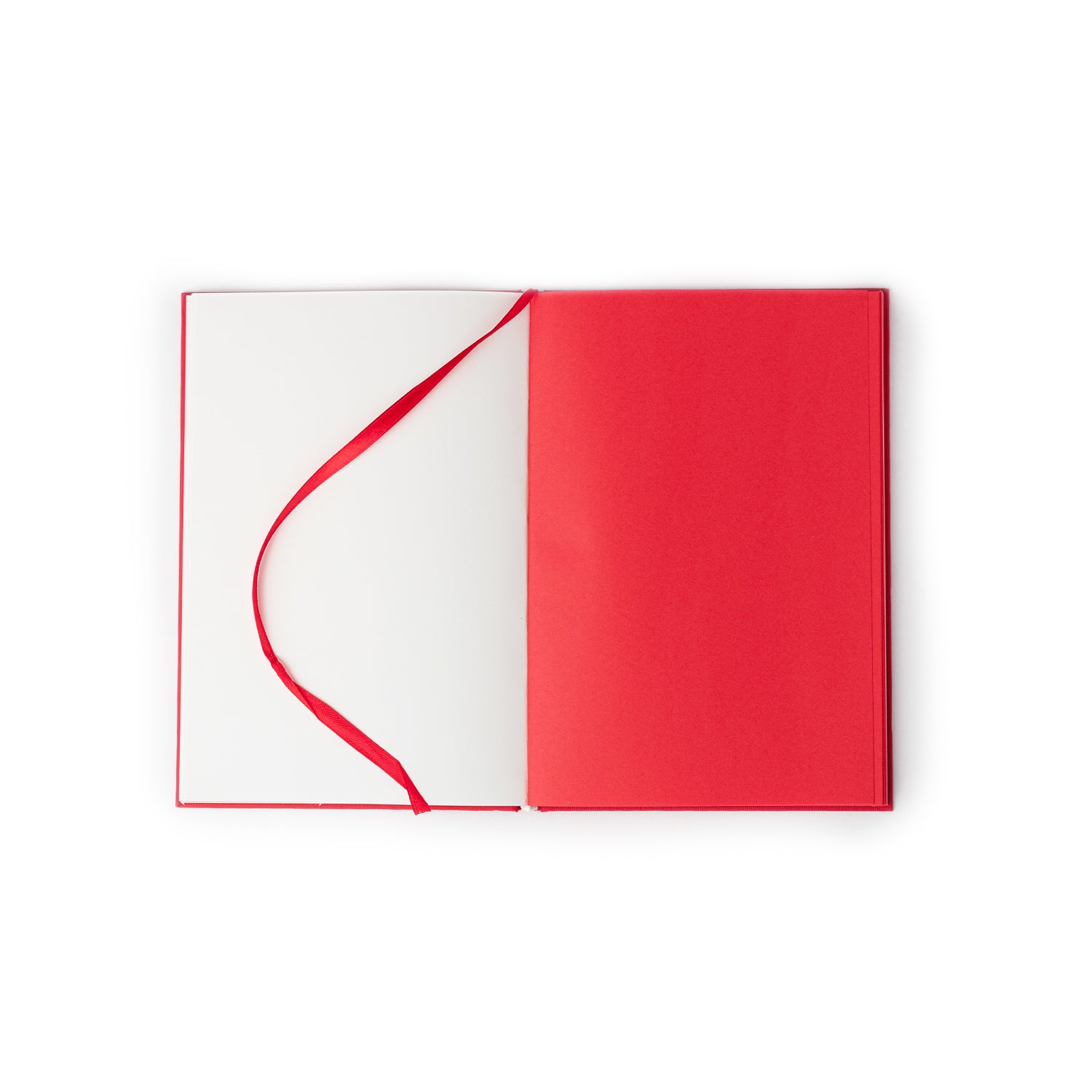 Linea A5 Notebook Unruled - Red