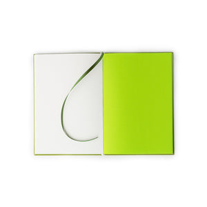 Linea A5 Notebook Unruled - Green