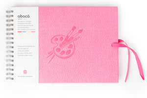 Abaca Sketch Book A4 Pink