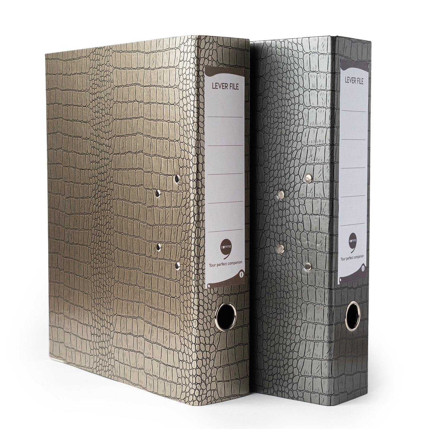 Comma Croco – Lever Arch File