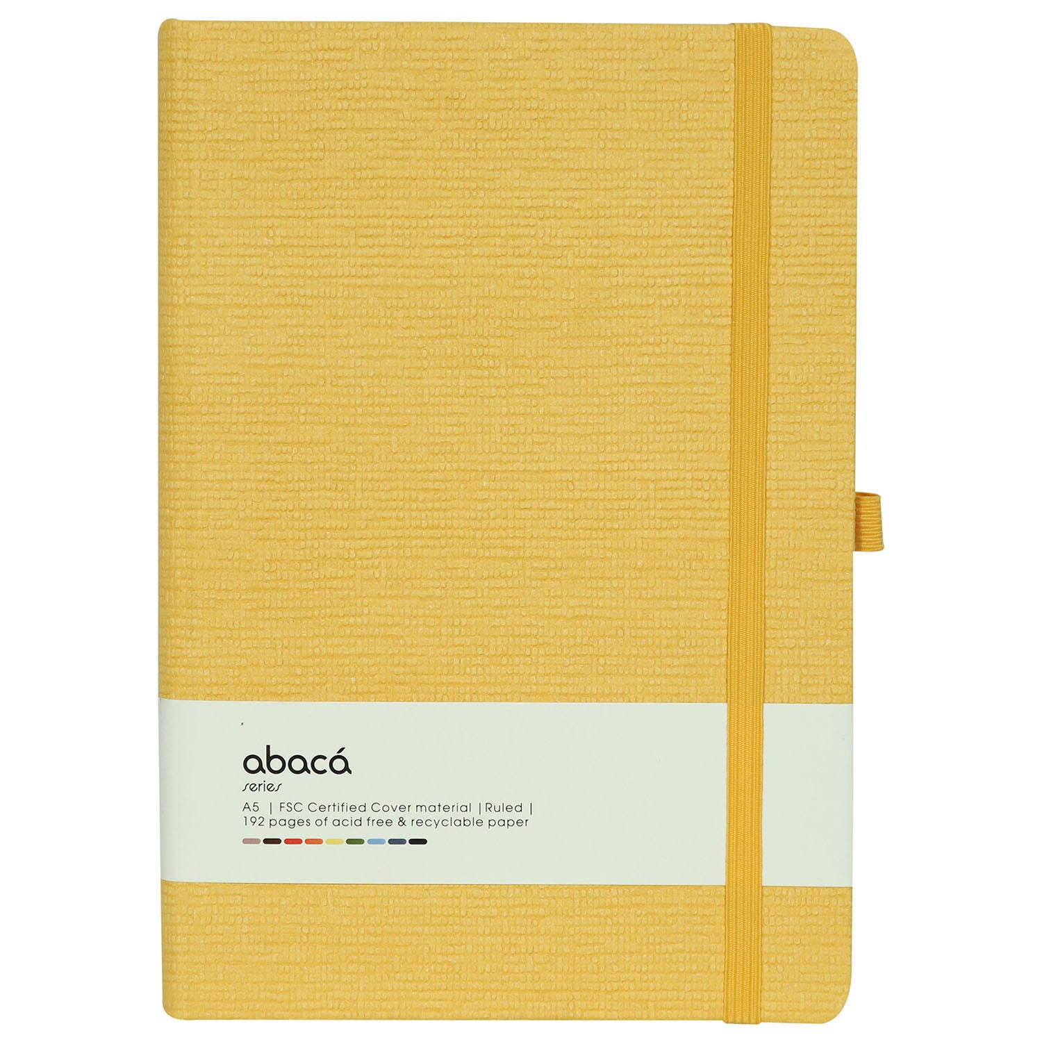 Test Abaca Hardbound A5 Notebook