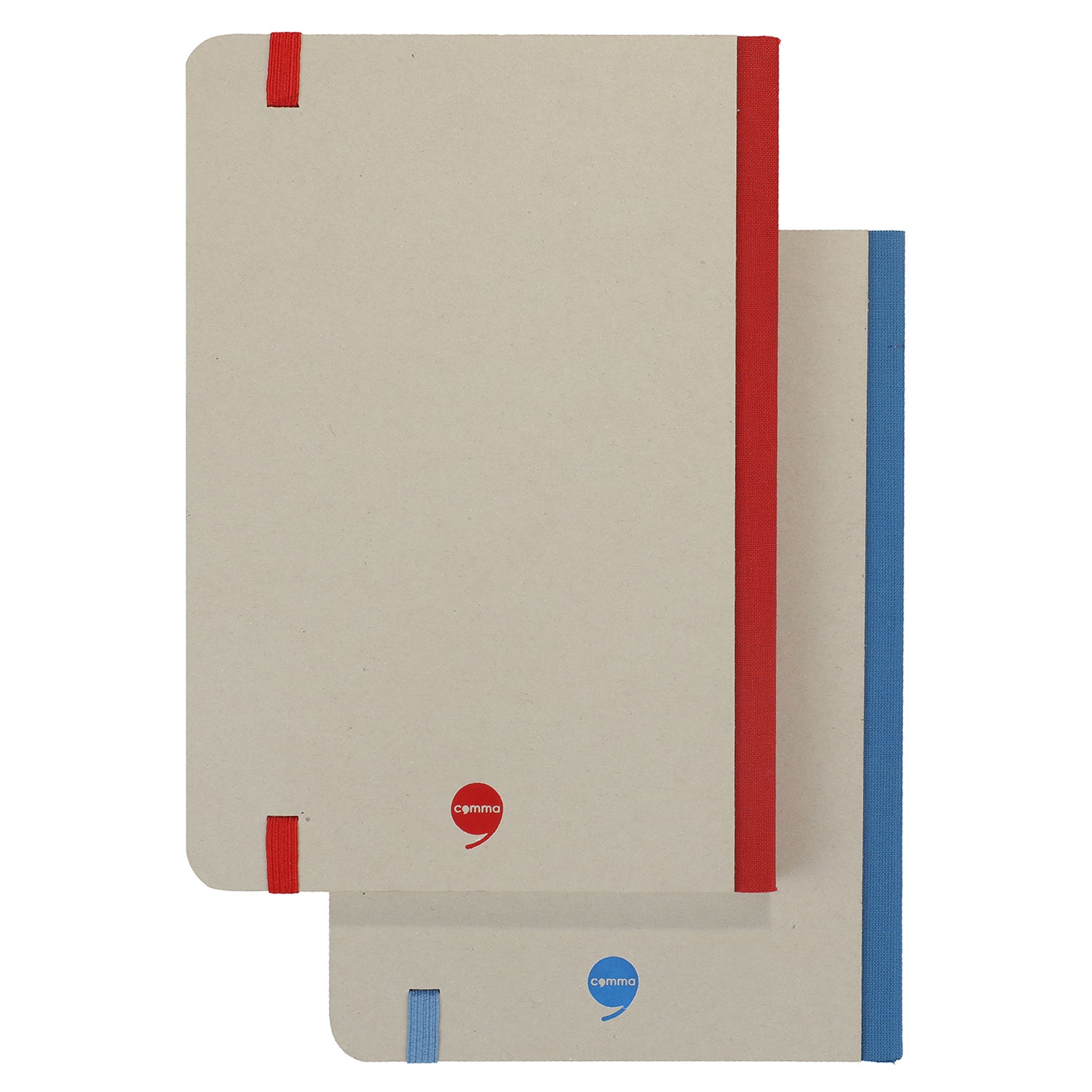Ecologique A5 Grey with Red + Blue