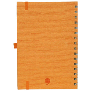 Abaca Wire-O A5 Orange
